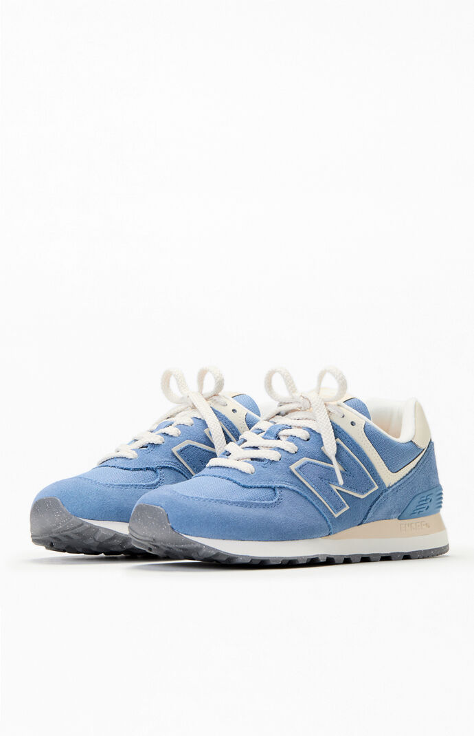 New Balance Women's Blue 574 Sneakers