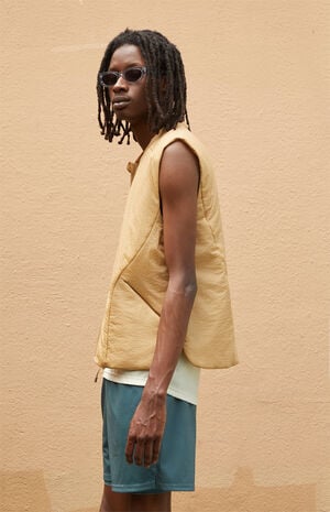 Active Tan Ripstop Running Vest image number 4