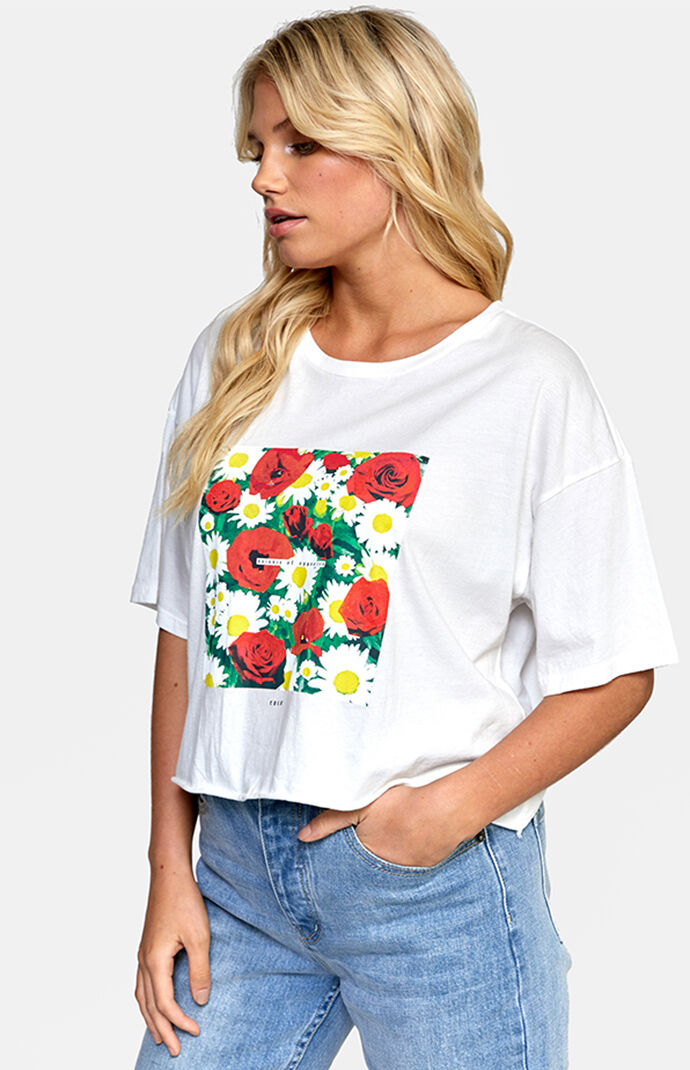 Super Bloom Boyfriend Cropped T-Shirt