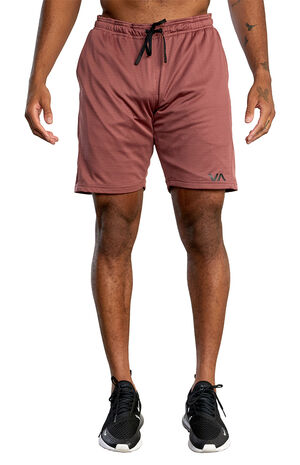 Maroon VA Mesh Shorts Maroon VA Mesh Shorts image number null