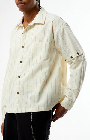 Striped 2fer Long Sleeve Shirt image number 2