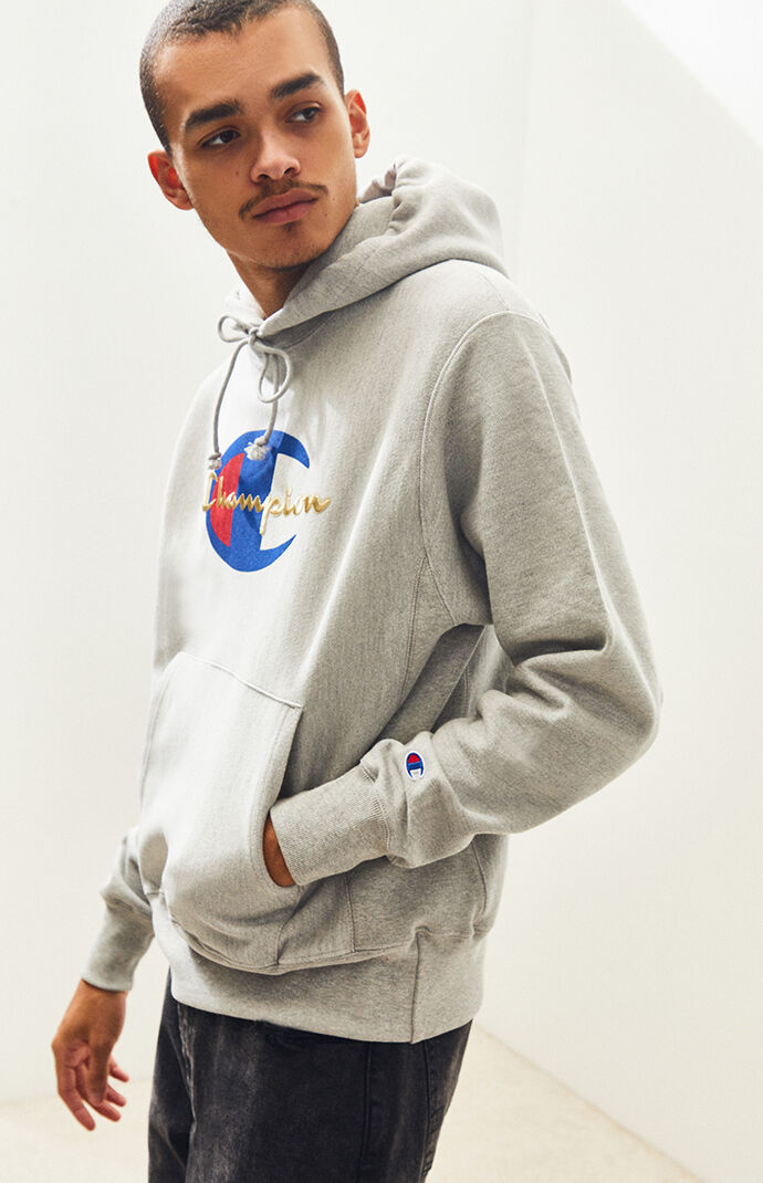 red champion hoodie pacsun