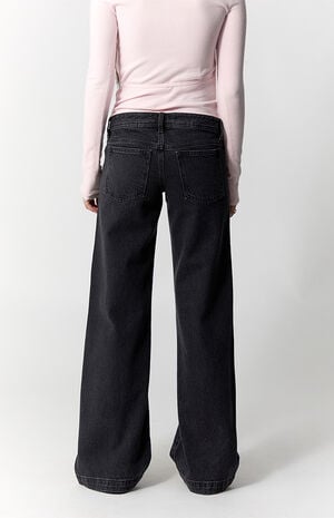 Kaia Ultimate Low Rise Baggy Jeans Black image number 4