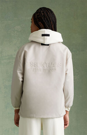 Essentials Silver Cloud Coach Jacket image number 4
