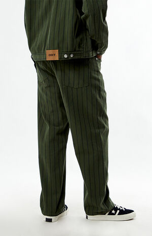 Striped Classic Baggy Jeans image number 4