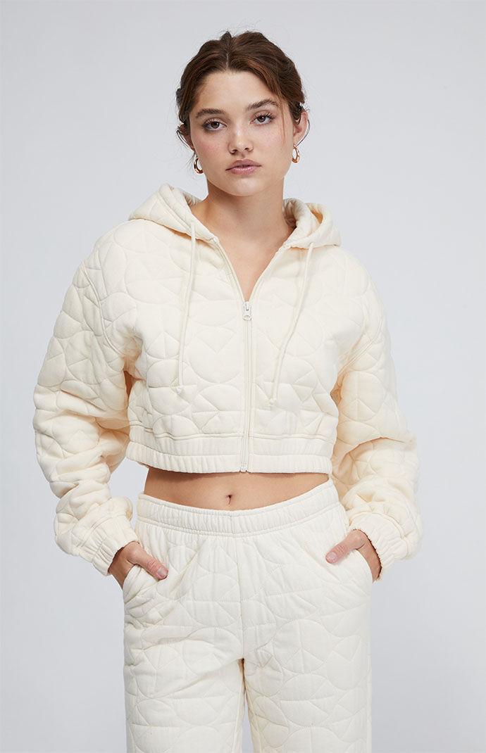 Pacsun cropped zip up 2025
