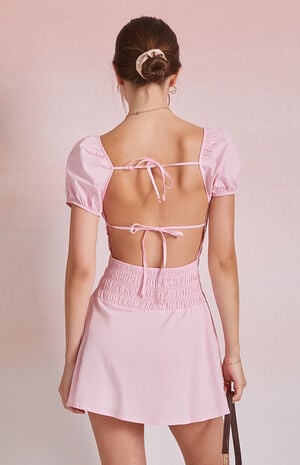 Jane Puff Sleeve Mini Dress image number 4