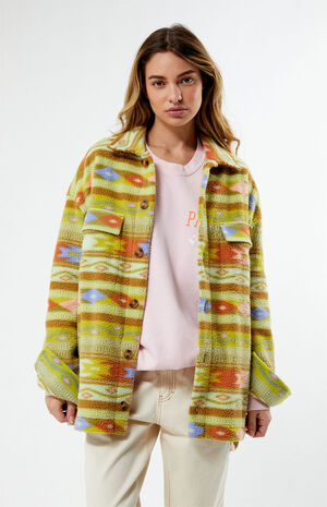 Happy Camper Sherpa Shacket image number 2