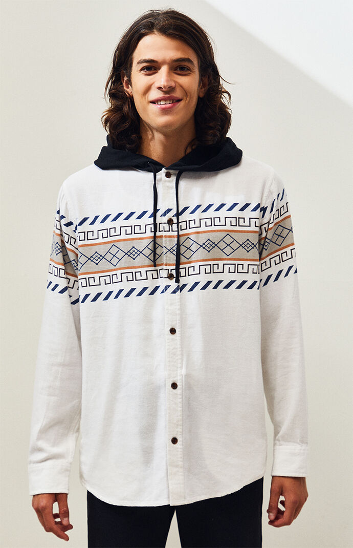 Merrill Hooded Button Up Shirt