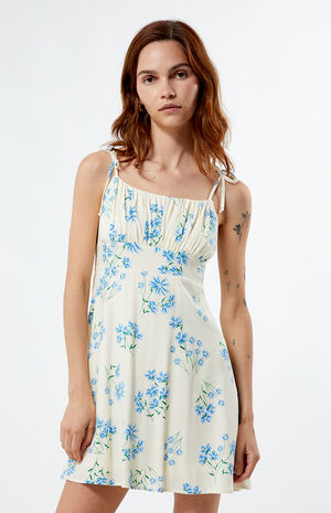 Tie Strap Mini Dress image number 1