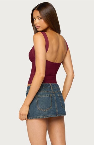 Lanthe Knit Bandage Top image number 3
