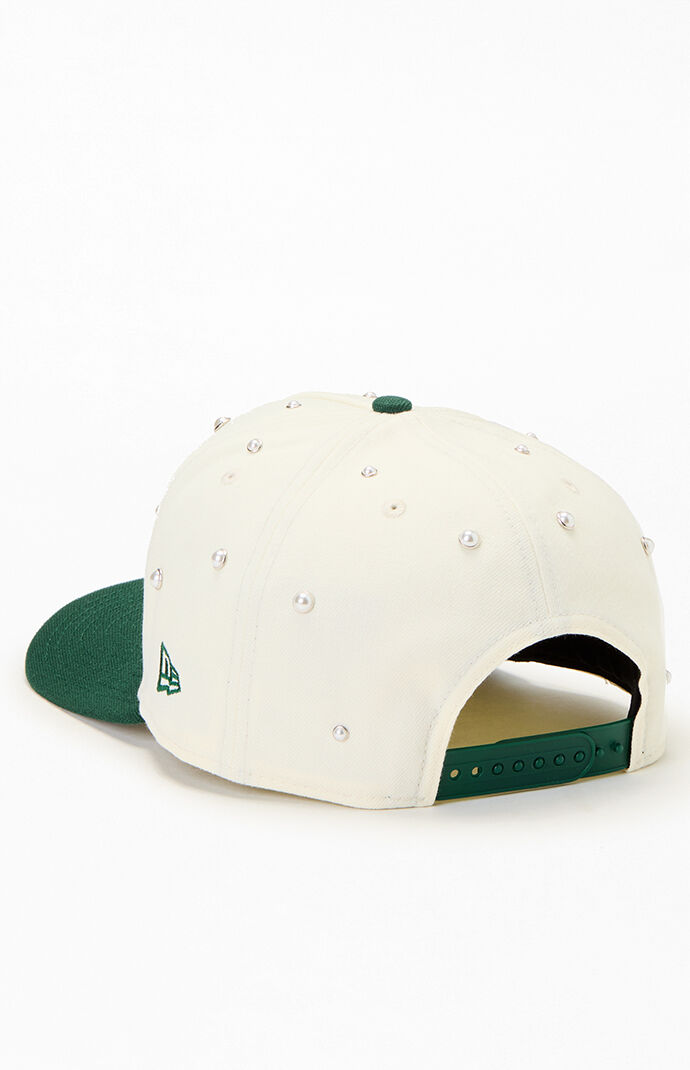 New Era Oakland A's 9FIFTY A-Frame Pearl Embellished Snapback Hat