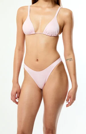 Pink Rae Shine High Cut Bikini Bottom image number 3