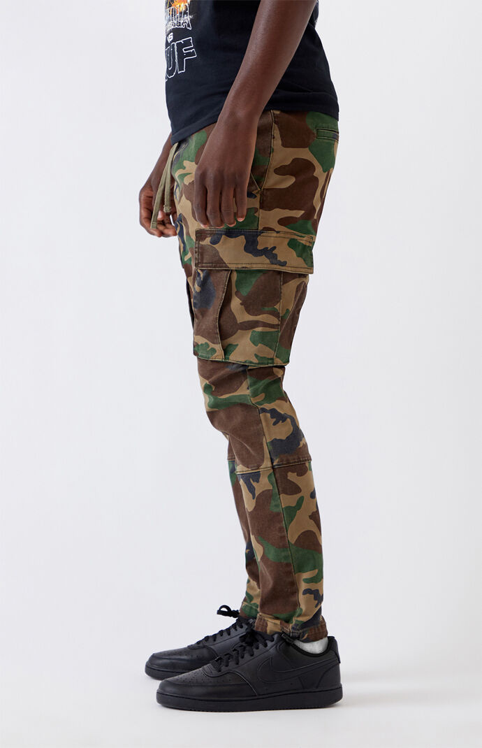 Utility Camo Slim Cargo Pants