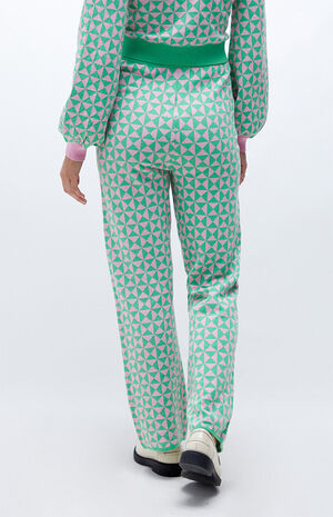 Organic Geo Knit Trousers image number 3