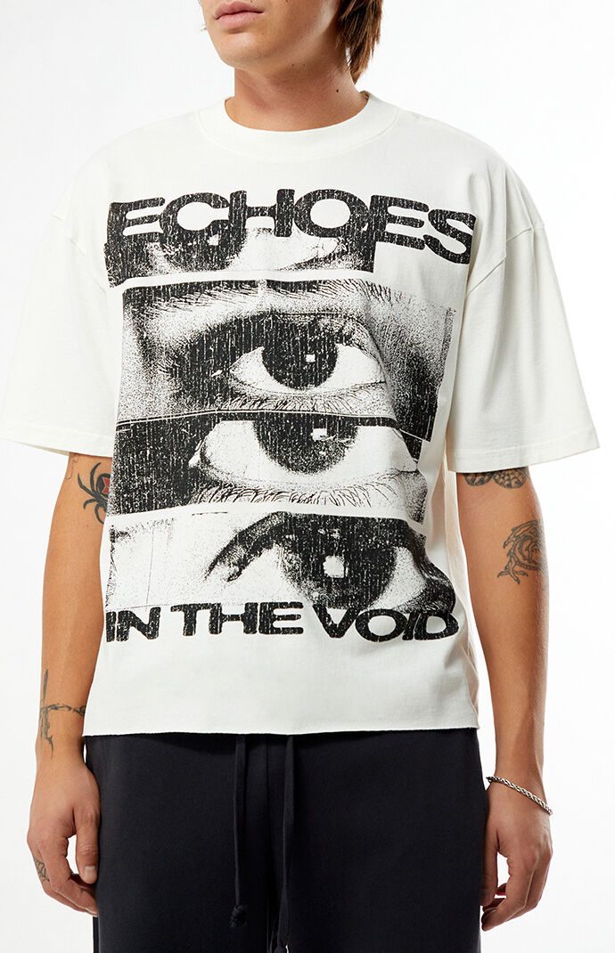 Pacsun Echoes Cropped T-Shirt | Pacsun