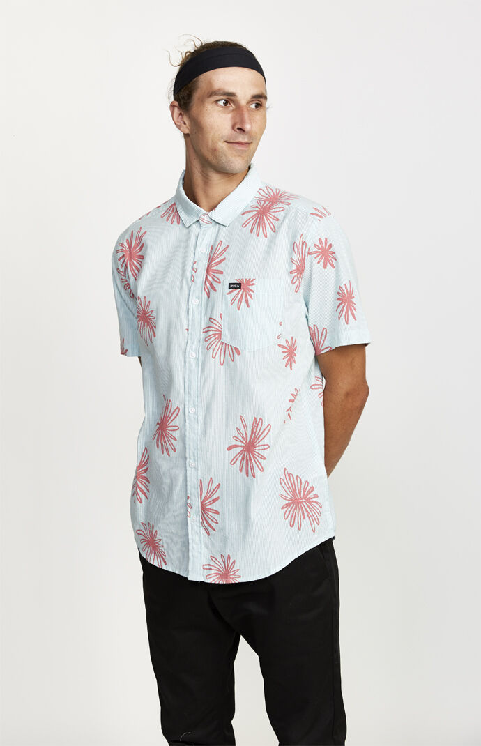Whirl Short Sleeve Button Up Shirt