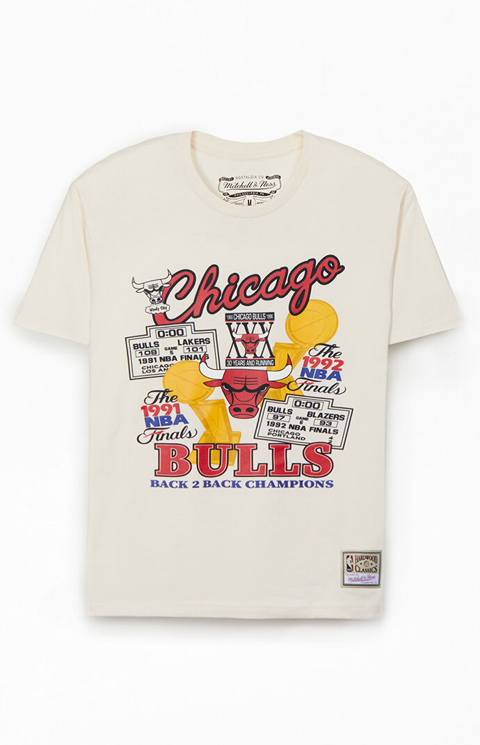 Men's Chicago Bulls Mitchell & Ness Red/Black Play By Play