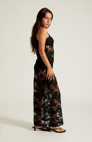 Agnes Sheer Lace Festival Maxi Dress image number 2