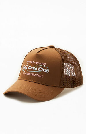 Self Care Trucker Snapback Hat image number 4