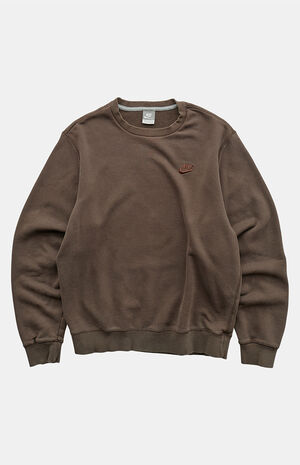 Brown 2000s Nike Crew Neck Sweatshirt image number 1