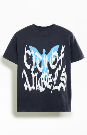 City Of Angel Wings Boxy Cropped T-Shirt image number 1