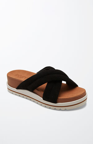 Women's Black Veria Sandals image number 1