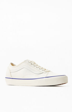 Vans Cream Tapered Sneakers PacSun