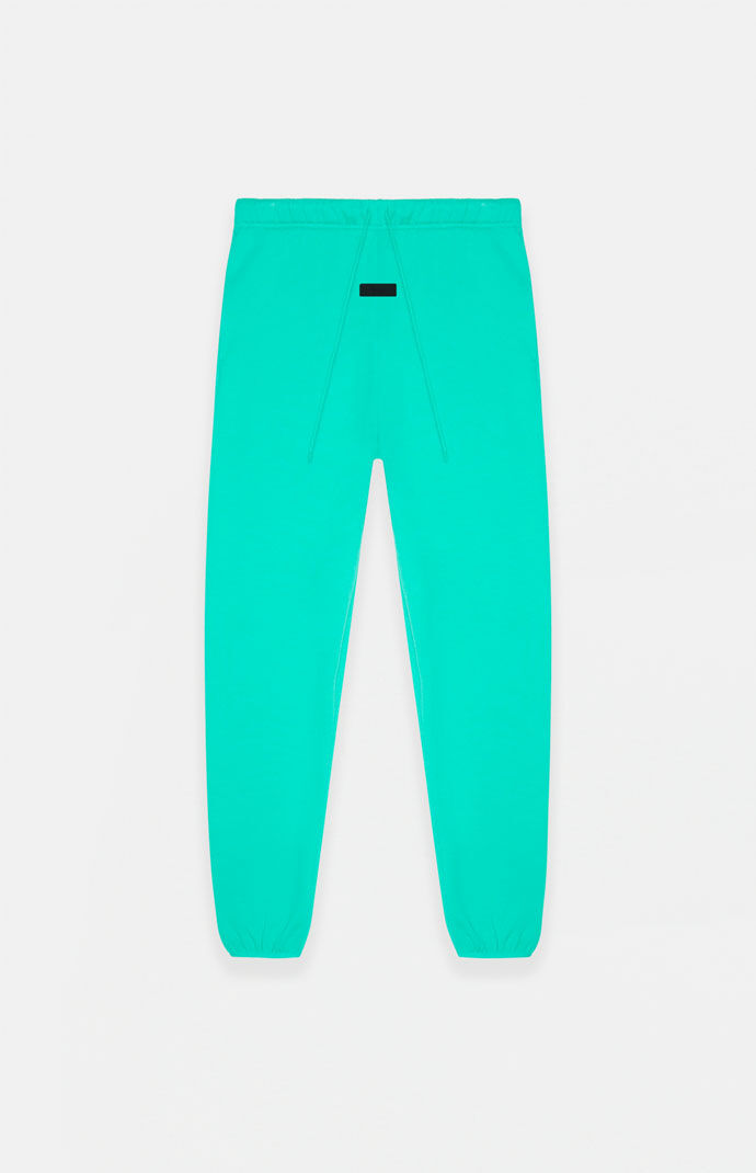 ★FAZED★ Check Folding Sweatpants Mint 24CAPT002 Off-White Chain Arrow Slim Sweatpants 'Duck Green