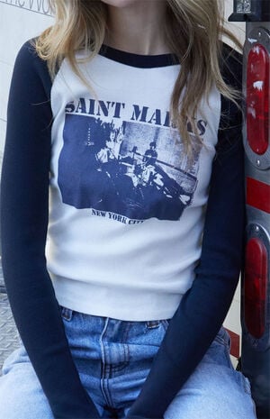 Saint Marks NYC Long Sleeve T-Shirt image number 2