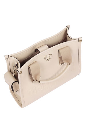 Brody Smooth Faux Leather Medium Tote Bag image number 5