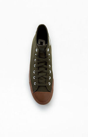 Olive All Star Pro Mid Cordura Canvas Shoes image number 5