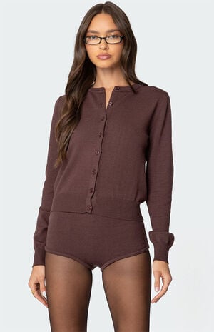 Ashlin Button Up Knit Cardigan image number 1