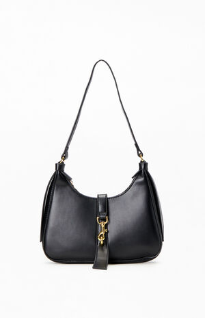 Faux Leather Shoulder Bag image number 1