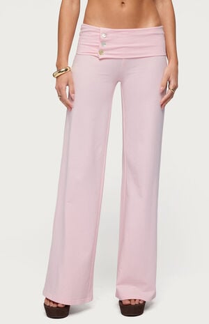 Poppy Foldover Wide Leg Pants image number 1