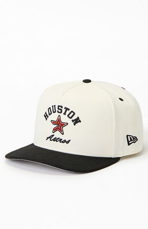Houston Astros 9FIFTY A-Frame Snapback Hat image number 4
