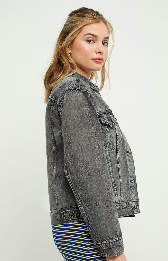 levi's ex boyfriend trucker jacket review