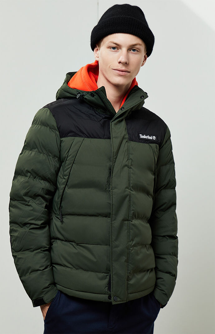 timberland puffer jacket mens