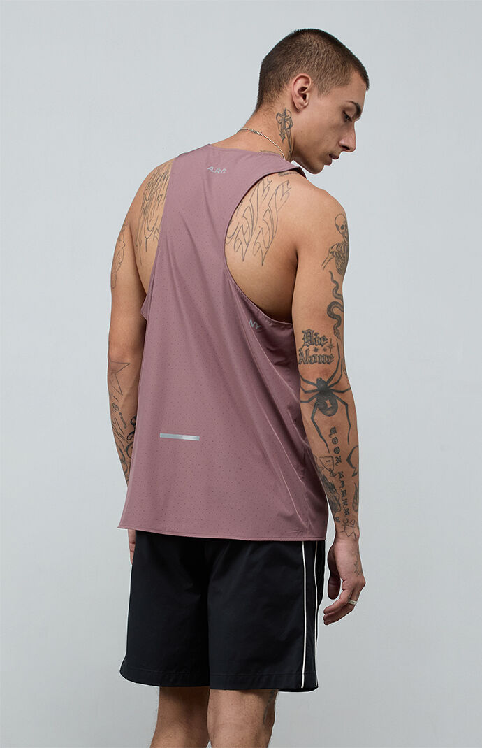 A.R.C. Rose Active Perforated Tank Top