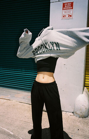 Heather Grey Brooklyn Hoodie image number 2