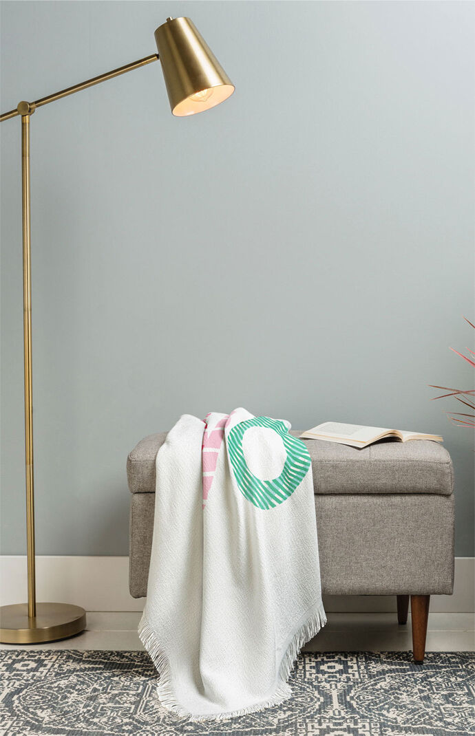 Cool Summer In The City Throw Blanket