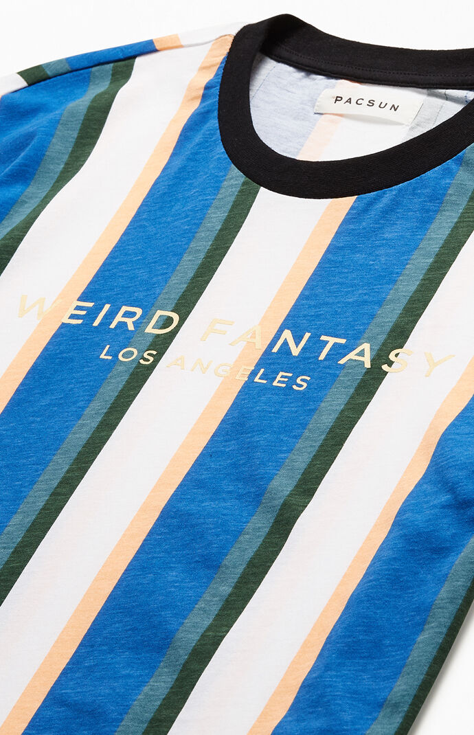 Weird Fantasy Striped T-Shirt