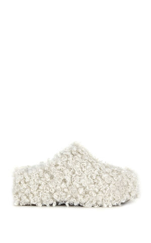 Women's Darwinpoodle Cream Platform Clogs image number 1