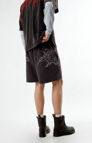 Sin Fleece Sweat Shorts image number 3