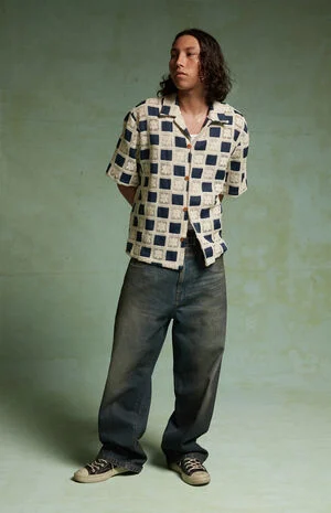 by Pacsun Checkered Yucca Camp Shirt image number 1