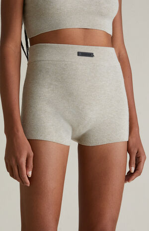 Women's Timber Knit Boxer Shorts image number 5