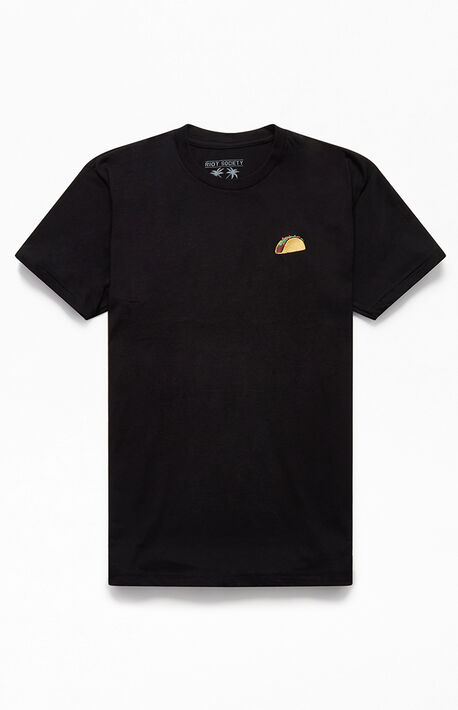 Taco Embroidery T-Shirt