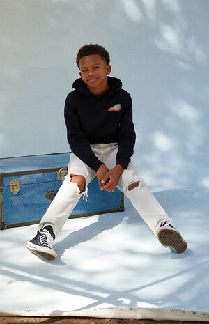 Ultra Washed Grey Straight Leg Jeans image number 1