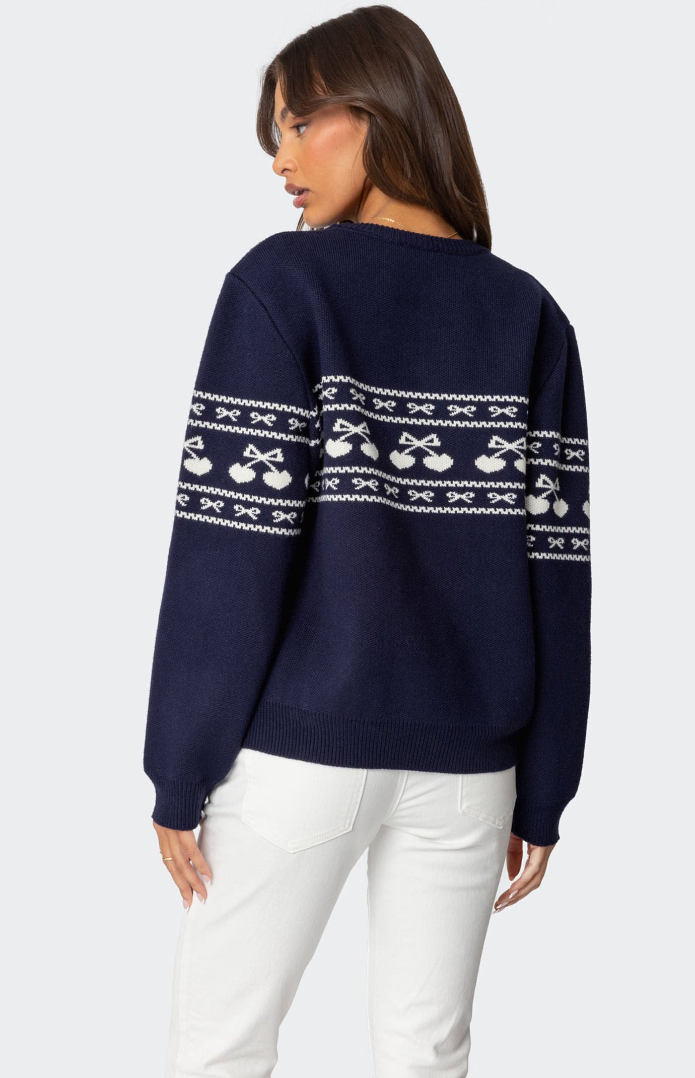 Edikted Holiday Cheer Sweater