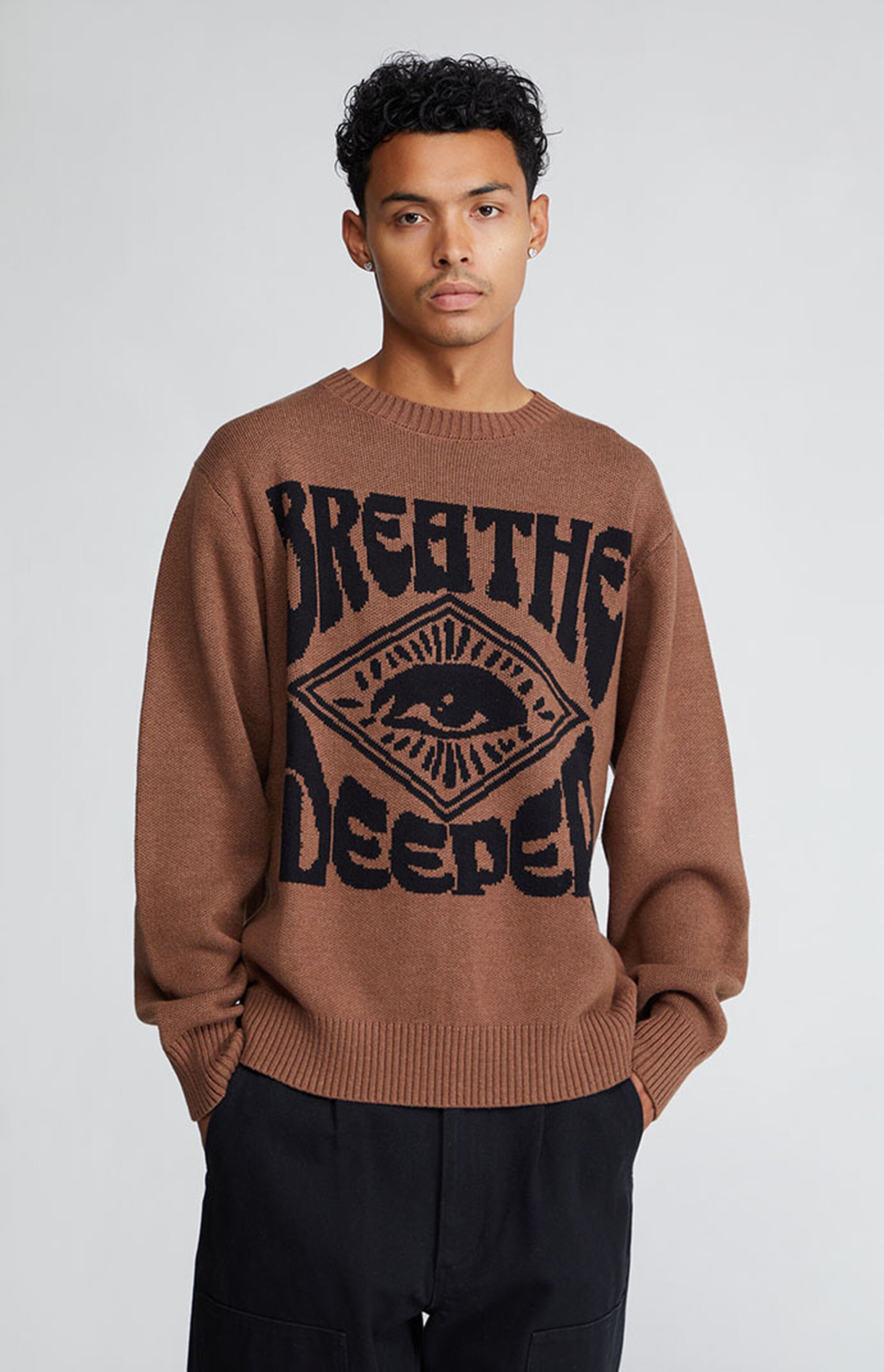 PacSun Breathe Deeper Crew Sweater | PacSun